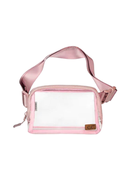 Load image into Gallery viewer, Rose Clear Fanny Pack
