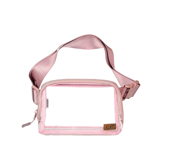 Rose Clear Fanny Pack