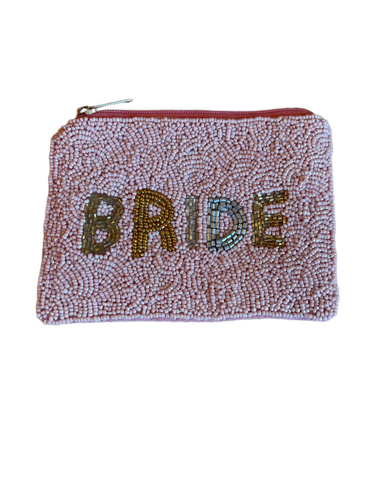 Load image into Gallery viewer, Pink Bride Pouch
