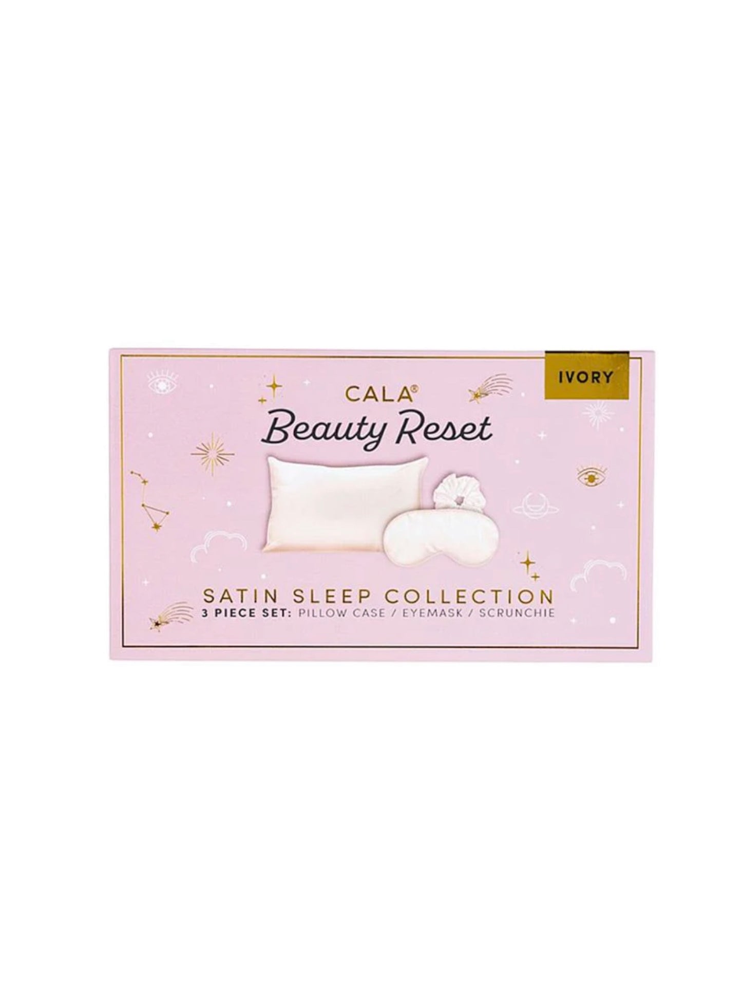Beauty Reset Satin Sleep Collection Ivory