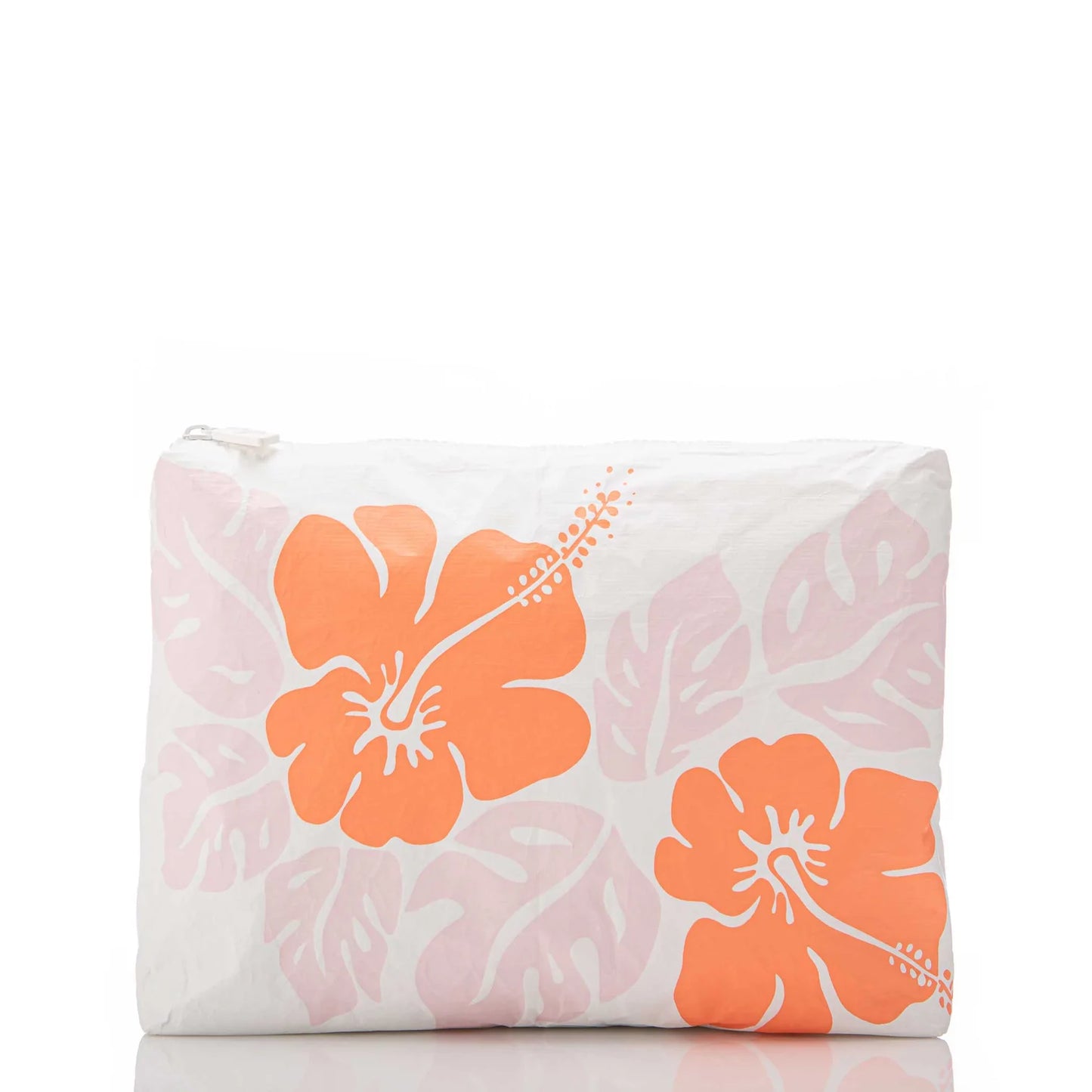 Aloha Collection Big Island Hibiscus Mid Pouch Dreamsicle